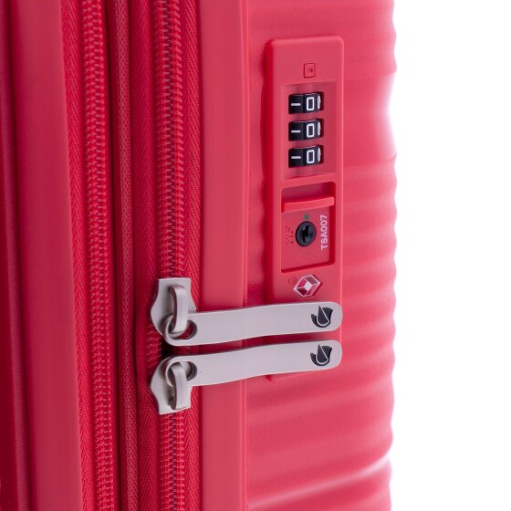 Gladiator 0800 4 wielen Trolley 55 cm met uitbreidingsplooi
