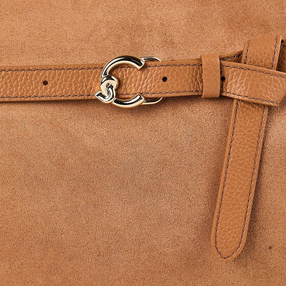 Coccinelle Sabine Suede Handtas Leder 43 cm