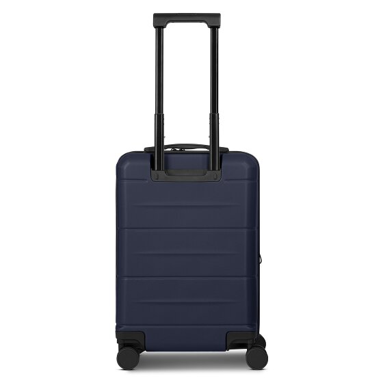 Police London 4 wielen Cabinewagen 55 cm Laptop compartiment met uitbreidingsplooi