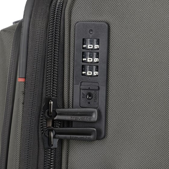 Travelite Crosslite 4 wielen Cabinewagen S 55 cm Travelite Crosslite 4 wielen Cabinewagen S 55 cm