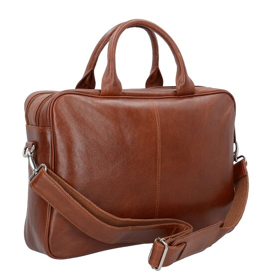 Dermata Aktetas leder 40 cm laptop compartiment