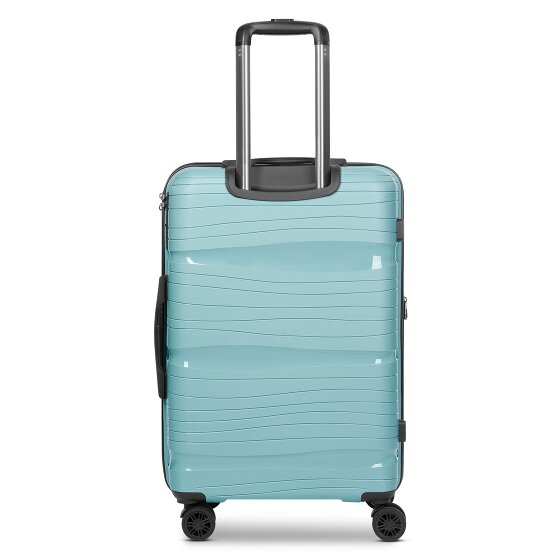 d&n Travel Line 4300-Plus 4 wielen Trolley M 65 cm met uitbreidingsplooi