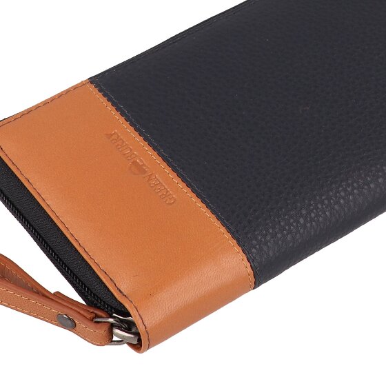 Greenburry Nappa Portemonnee RFID-bescherming Leer 19.5 cm
