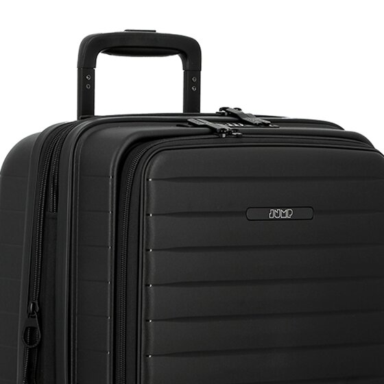 Jump Striper 4 wielen Cabinewagen 55 cm met uitbreidingsplooi