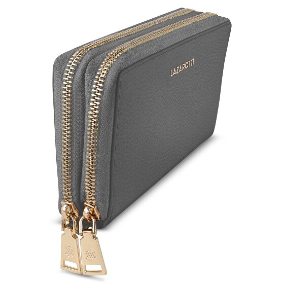 Lazarotti Bologna Leather Portemonnee RFID-bescherming Leer 20 cm