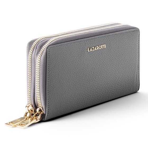Lazarotti Bologna Leather Portemonnee RFID-bescherming Leer 20 cm