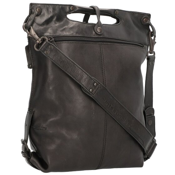 aunts & uncles Oma's Luxe Club Mevrouw Pannenkoek Leren Schoudertas 28 cm