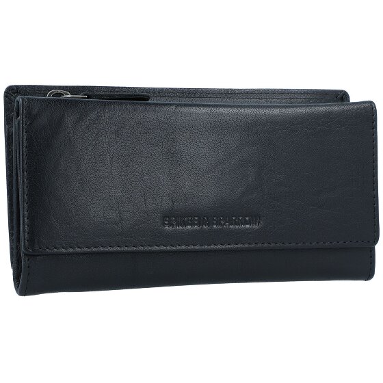 Spikes & Sparrow Portemonnee RFID Leer 19 cm