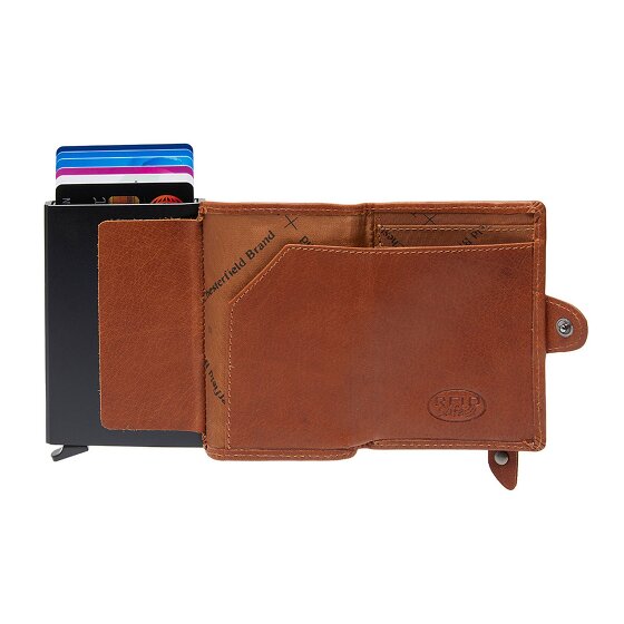 The Chesterfield Brand Baldwin Kredietkaart etui RFID-bescherming Leer 6.5 cm