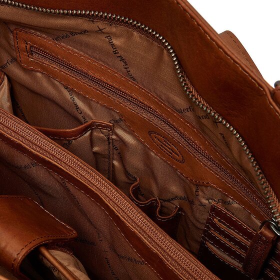 The Chesterfield Brand Wax Pull Up Schoudertas Leer 36 cm Laptop compartiment