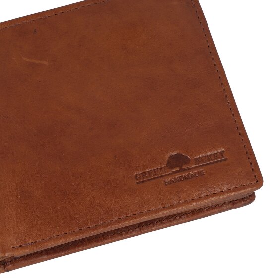 Greenburry Newport Portemonnee RFID-bescherming Leer 11 cm
