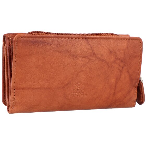 Greenburry Basic Portemonnee RFID Leer 14 cm