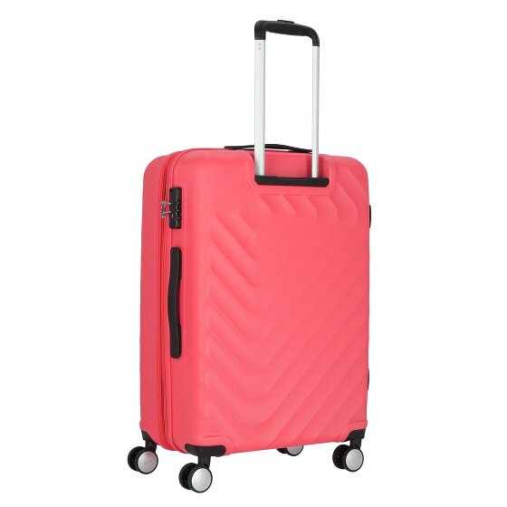 American Tourister Summer Square 4 wielen Trolley 67 cm met uitbreidingsplooi