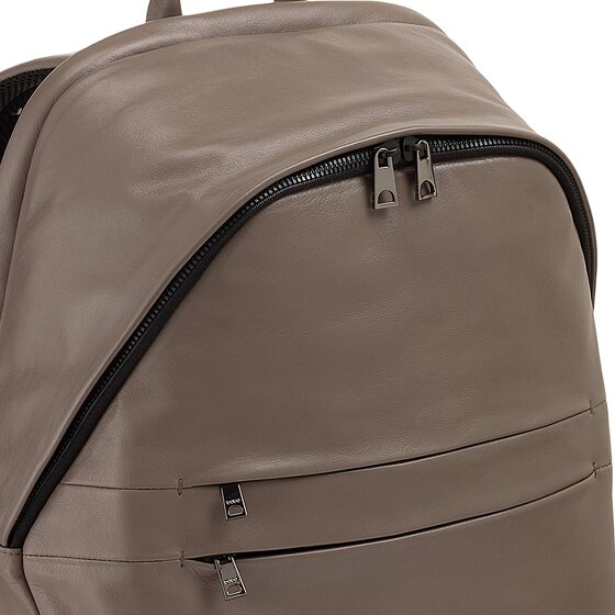 DuDu New York Dagrugzak Leer 41 cm Laptop compartiment