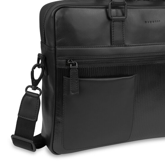 bugatti Joel Koffer Leer 37 cm Laptop compartiment