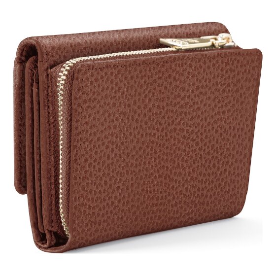 Lazarotti Bologna leer XL portemonnee met ritsvak leer 14 cm