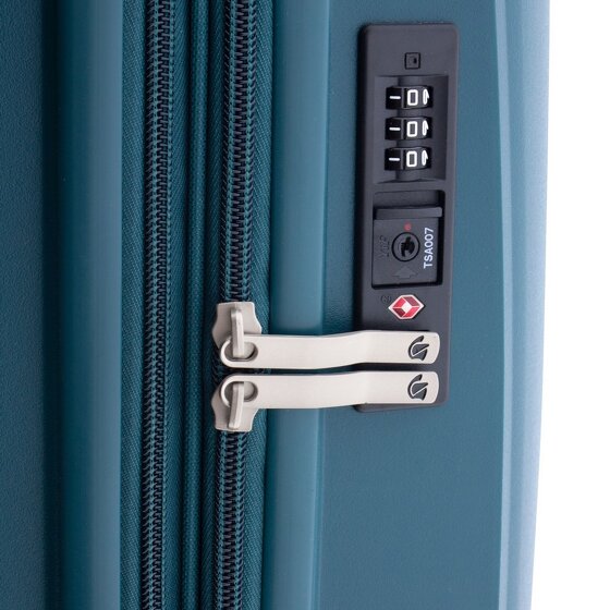 Gladiator 5000 4 wielen Trolley 63 cm met uitbreidingsplooi