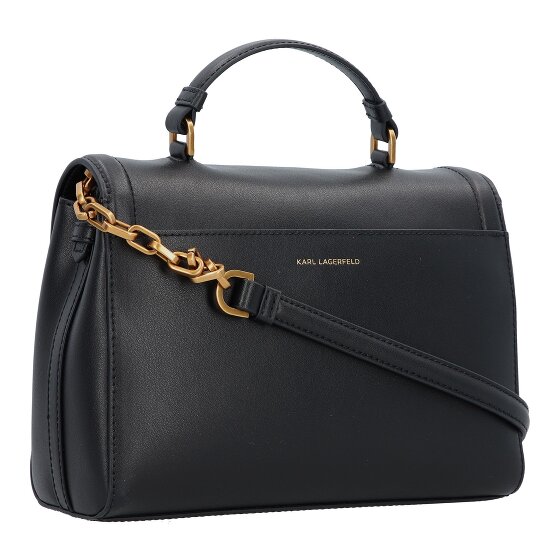 Karl Lagerfeld Autograph Handtas Leer 24 cm Karl Lagerfeld Autograph Handtas Leer 24 cm