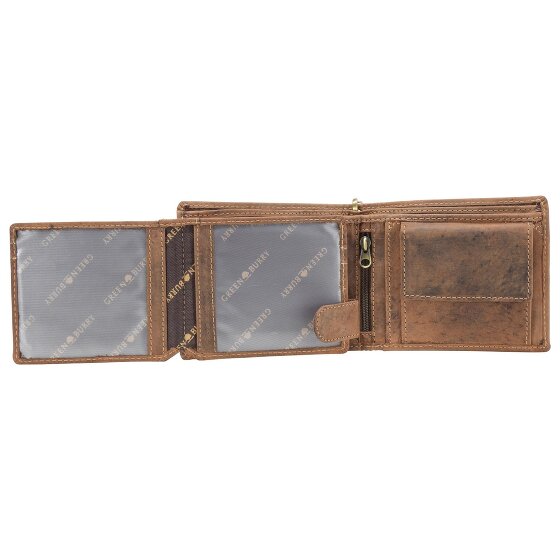 Greenburry Vintage fietsportefeuille leer 12 cm