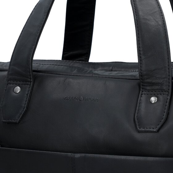 Greenburry Fiorentina Koffer Leer 37 cm Laptop compartiment