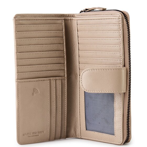 Jack Kinsky Livorno 1026 Portemonnee RFID-bescherming Leder 19 cm