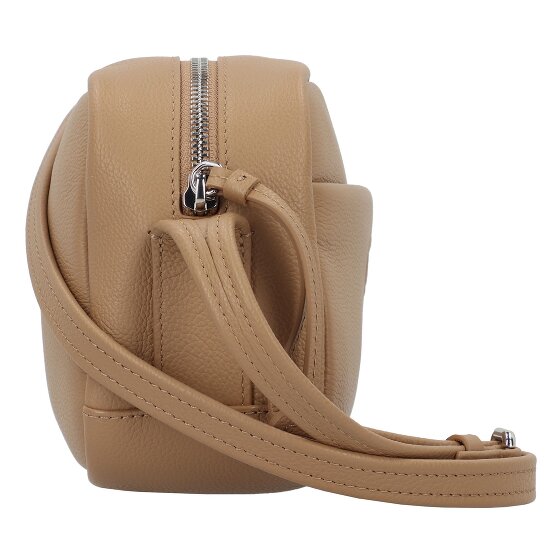 Lacoste City Court Schoudertas Leer 21.5 cm