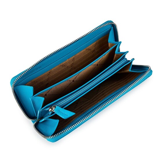 Braun Büffel Joy Portemonnee RFID-bescherming Leer 19 cm