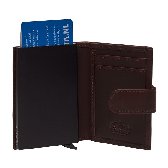 The Chesterfield Brand Leipzig Kredietkaart etui RFID-bescherming Leer 7.5 cm