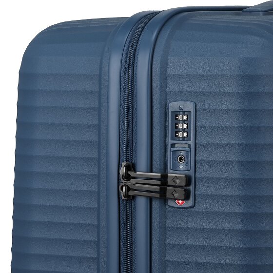 Travelite Air Stripe 4 wielen Trolley L 77 cm