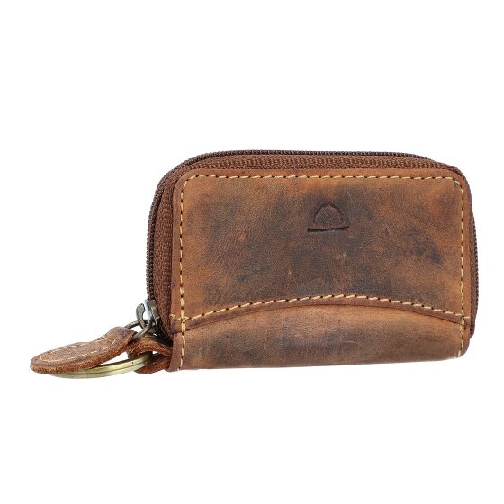 Greenburry Vintage sleuteletui leer 8,5 cm