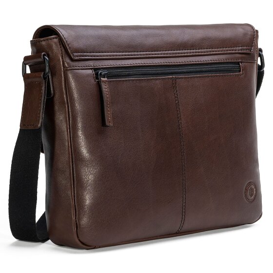 Farmhood Memphis Aktetas Messenger Leer 32 cm