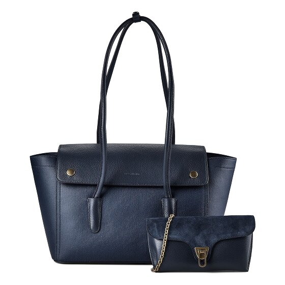 Coccinelle Double Beat Schoudertas Leder 33 cm