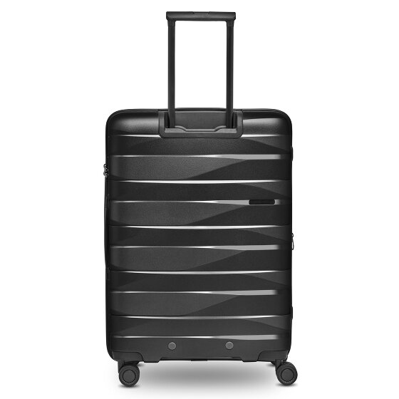Bergpfeil Travel 4-wiel kofferset, 3-delig, met rekbare vouw