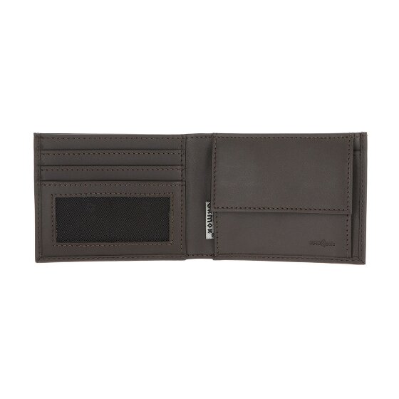 oxmox Leather Portemonnee RFID-bescherming Leder 11 cm