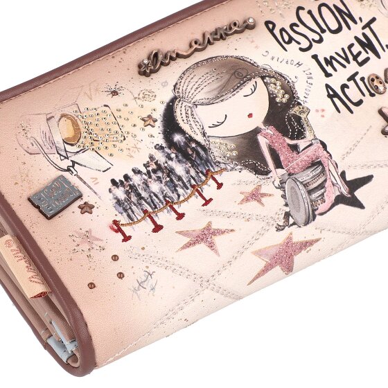 Anekke Hollywood Portemonnee RFID-bescherming 18.5 cm