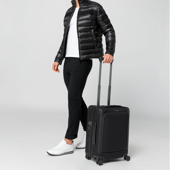 Porsche Design Roadster 4 wielen Cabinewagen 55 cm met uitbreidingsplooi