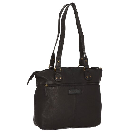 Greenland Nature Femi & Nine Leren Schoudertas 35 cm