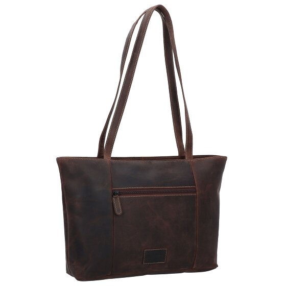 Jack Kinsky Baltimore 18 Schoudertas Leer 34 cm