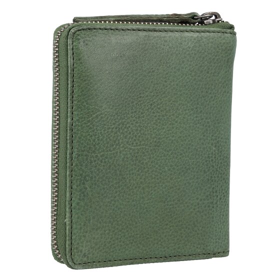 Greenburry Vintage Gewassen Leren Portemonnee 10 cm
