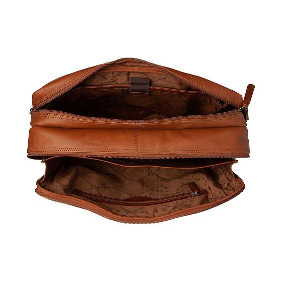 The Chesterfield Brand Wax Pull Up Koffer Leer 44 cm Laptop compartiment