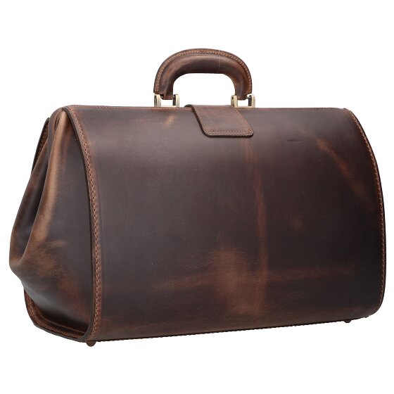 Greenburry Vintage dokterskoffer leer 41 cm