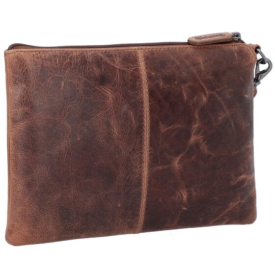 Greenland Nature Montana Heren tas RFID-bescherming Leer 26 cm