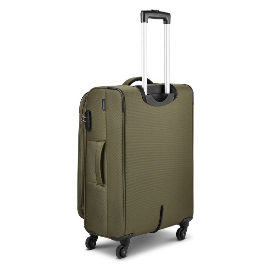 Wenger Beaumont 4 wielen Trolley M 67 cm met uitbreidingsplooi