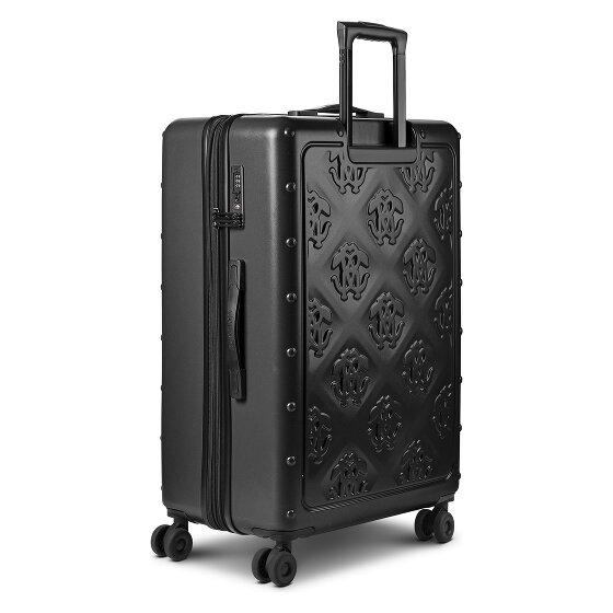 Roberto Cavalli Florence 4 wielen Trolley 74 cm met uitbreidingsplooi