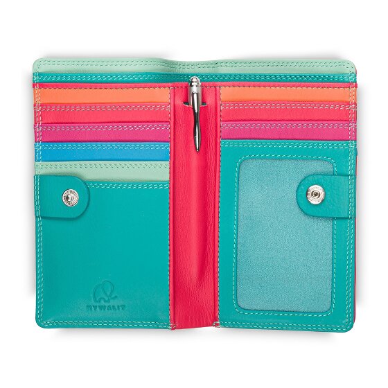 Mywalit Portemonnee RFID-bescherming Leer 8 cm