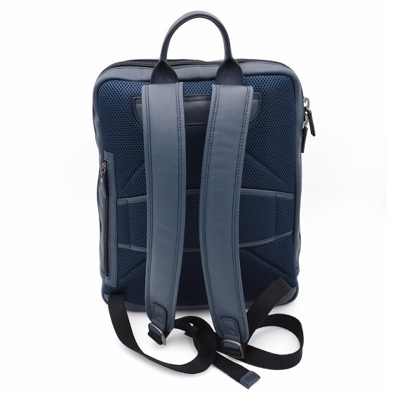 Jump Boston rugzak 39 cm leren laptopvak