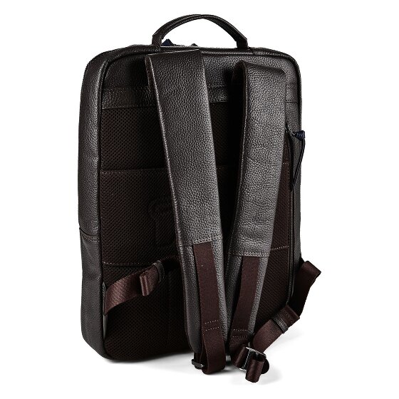 Braun Büffel Novara Zakelijke rugzak Leder 40 cm Laptopvak