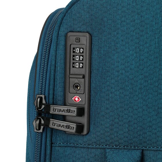 Travelite Kick Off 4 wielen Cabinewagen S 55 cm