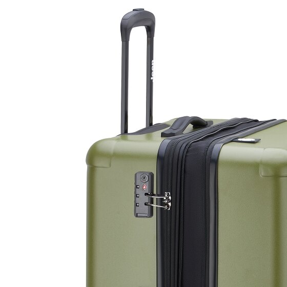 Jeep JH004C 4 wielen Trolley 80 cm met uitbreidingsplooi