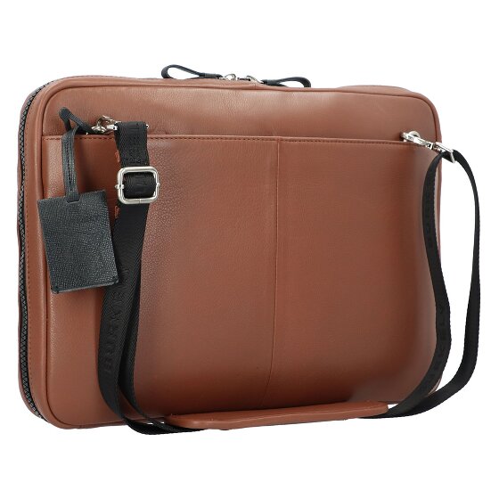 Burkely Bold Bobby Laptoptas RFID Leer 39 cm Laptopcompartiment